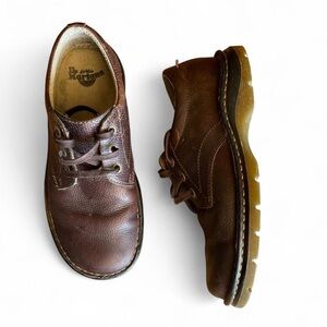 Dr. Martens Brown Leather Chukka Boots